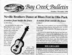 Bay Creek Bulletin newsletter